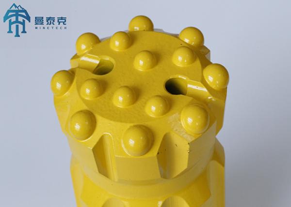 Buy Flat Face Design Tungsten Carbide Button Bits T38 Threaded 64mm at wholesale prices