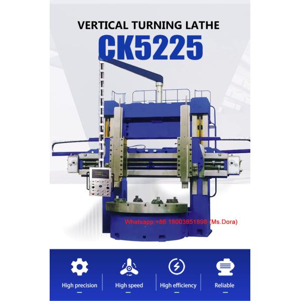 Universal Double Column CNC Vertical Lathe Machine Tool