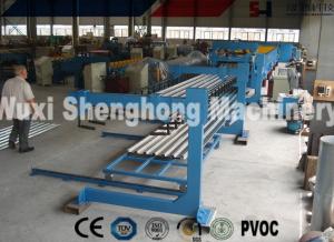 Quality Custom Floor Deck Roll Form Machine High Automation Pressure - type for sale