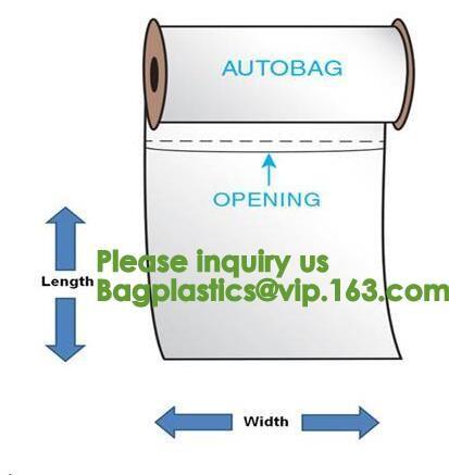 Recycable, Autobag, Sharp, Titan and AdvancedPoly, Or package items manually is workable,Preopened polybag auto Bag on a
