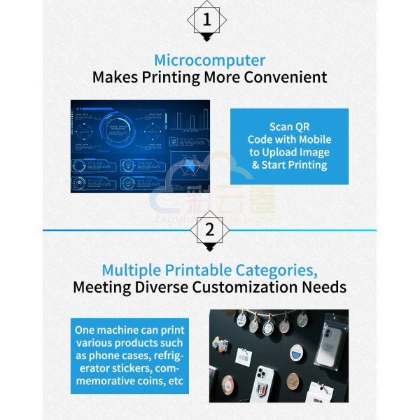 Professional Desktop UV Printer Eco Solvent 6 Color For Customized Phone Case Pen Mug Wood DIY Printing Business