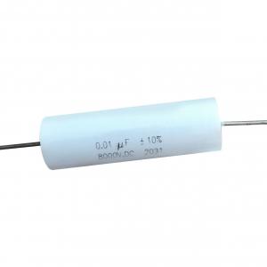 Quality 0.01UF 8000V DC Ultra-High Voltage Film Capacitor Voltage Backup Capacitor  8000V 50*16MM High Frequency Capacitor for sale