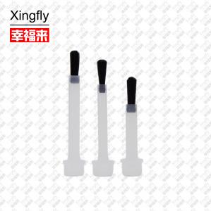 Quality Drop Gelish Replacement Brushes White And Black For Nail Polish for sale