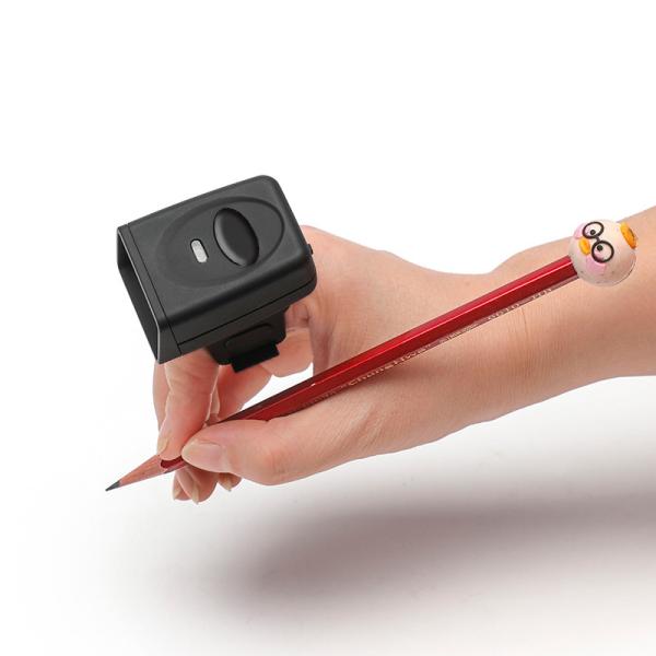 Buy Wirelss Qr Code Scanner Desktop 1d 2d Handheld Ring Retail Use Black Color at wholesale prices