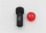 AD16-22D Series Signal LED Indicator Lamp 220V AC Red Color With Buzzer