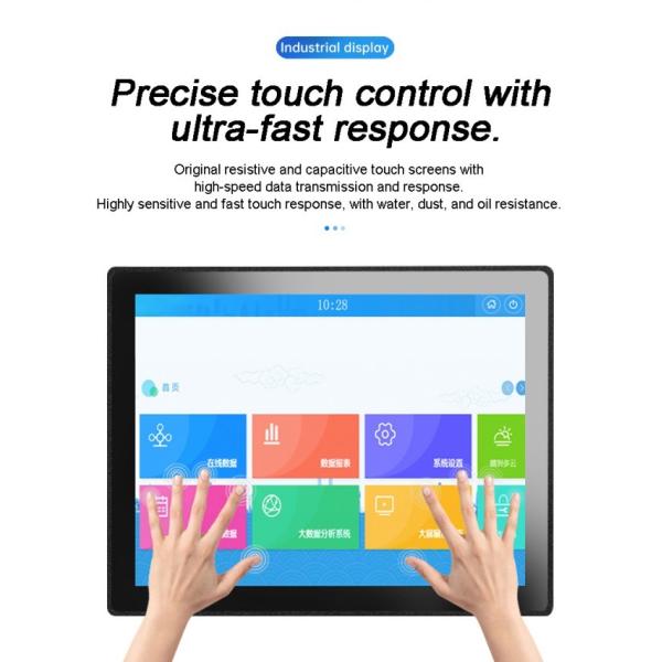 12.1inch Industrial Embedded Screen IP65 Touch Screen All in One Panel Pc Tablet Win 11 From China Manufacturers