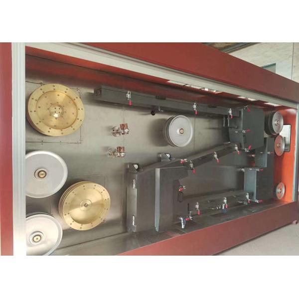 Continuous Resistance Wire Annealer , Brass Annealing Machine Single Or Two Wire Version