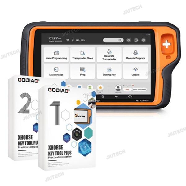 Buy Xhorse VVDI Key Tool Plus Pad Plus Key Programmer With Free Practical Instructions 1&2 Two Books at wholesale prices