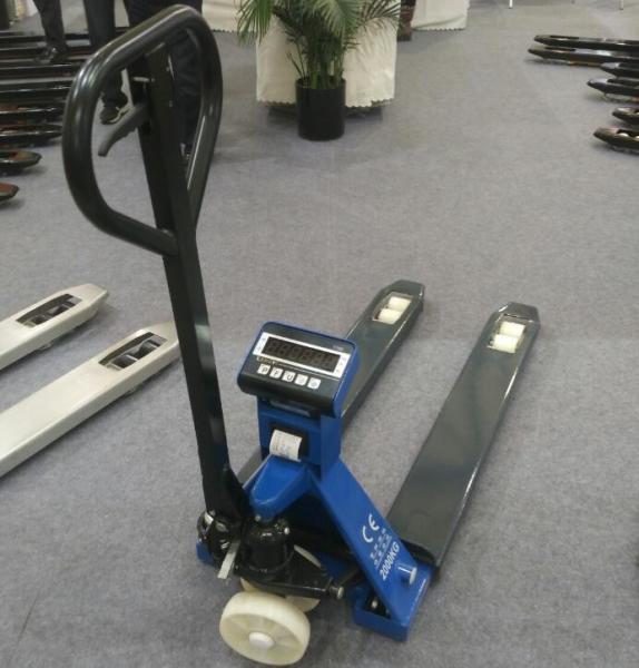 Buy Portable Pallet Jack With Built In Scale / Pallet Jack With Scale And Printer at wholesale prices