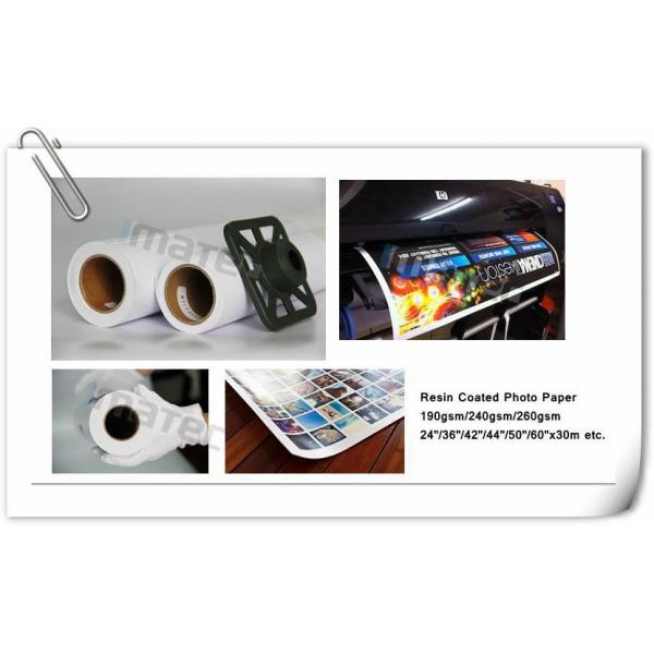 Digital Dry Minilab Photo Paper Roll 240Gsm Luster Glossy In 6"×65M