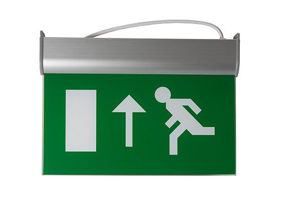 Buy Running Man Graphics Exit Sign With Emergency Lights , 3 Hours Operation at wholesale prices