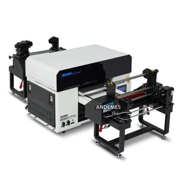 A3 Size Roll to Roll Flatbed UV Printer for Multicolor Printing on Mobile Phone