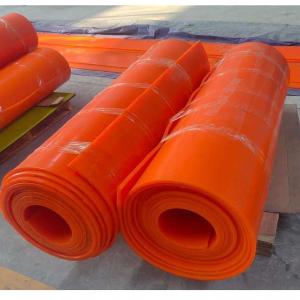 China Conveyor Polyurethane Rubber Urethane Wear Strip Pipe Lining Panel on sale