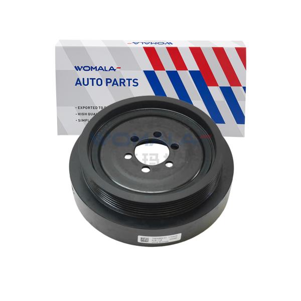 Womala Crankshaft Timing Pulley OE 11237564969 Torsional Vibration Dampers for Bmw Auto Parts