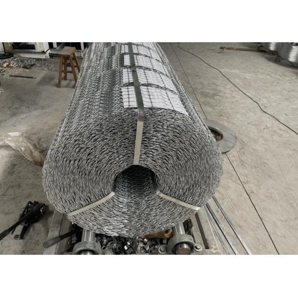 Width 190.5mm Galvanized CWC Mesh For Everglades Gas Pipeline