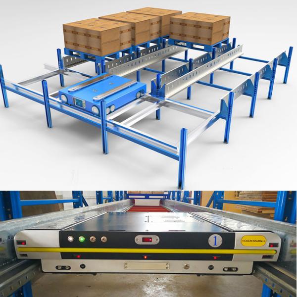 Radio Shuttle Rack Radio Shuttle Pallet Racking Two Way And Four Way Shuttle Shelves