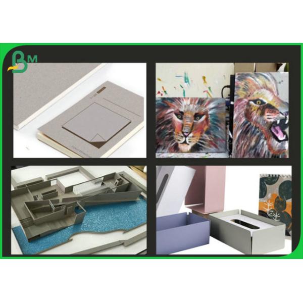 900 x 900mm Uncoated Grey Cardboard 2.0MM 3.0MM For Architecture Model 