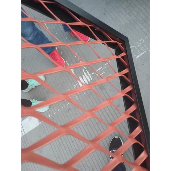 5052 Facade Expanded Aluminium Mesh Customized