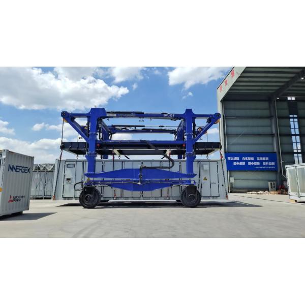 Heavy Lifting Mobile Gantry Crane 60T Precast Concrete Straddle Carrier