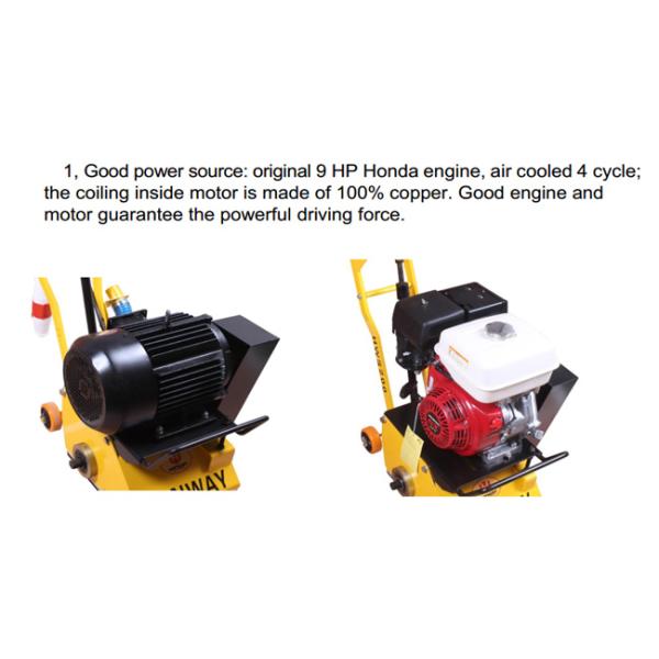 HWS200 Concrete Floor Planer Concrete Floor Remover CE SGS ISO9001 Passed