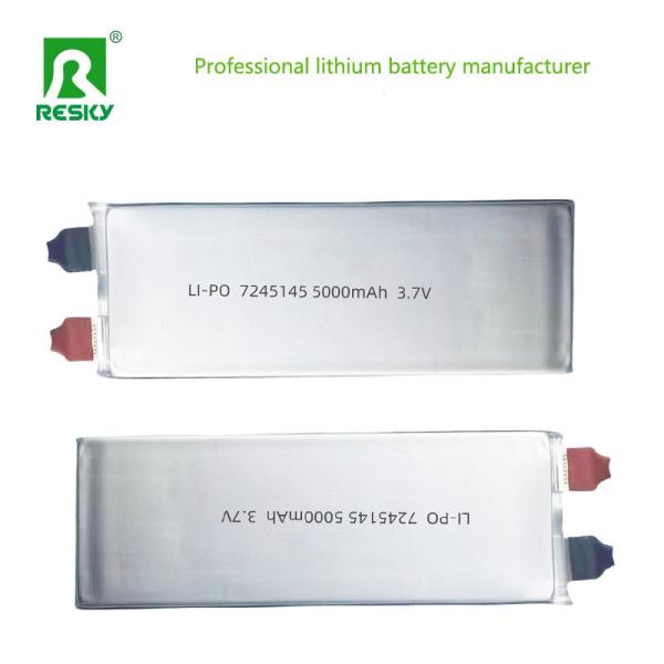 Rechargeable Lithium Ion Polymer Battery Cell 7244145 3.7v 5000mAh 18.5wh 30C Power