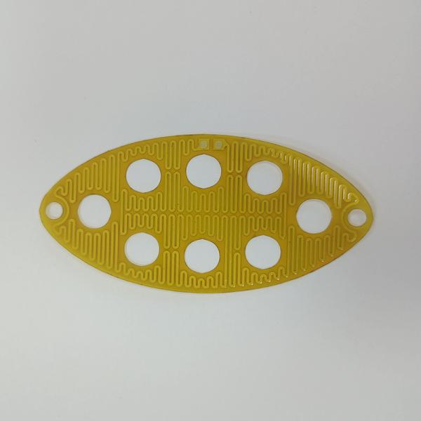 Constant Temperature Polyimide Heater Element Film 12 Volt For Electric Belt Massager