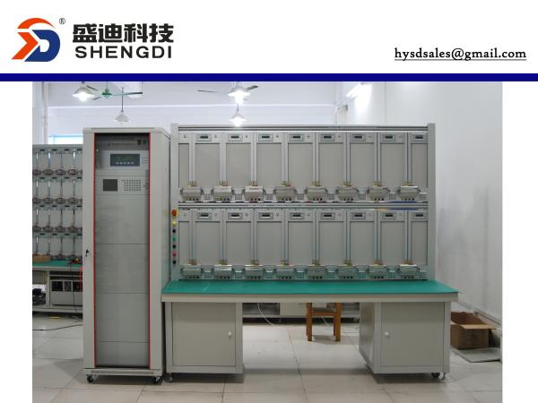 Buy 16 Seats Three Phase Energy Meter Test Bench,0.05% Class,CT meter testing,0-100A current output,fission type at wholesale prices