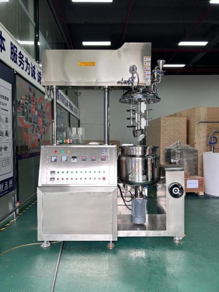 Buy Mayonnaise Making Machine With High-Performance Cosmetics Emulsfiying Machine And Bottom Homogenizing Mixing Method at wholesale prices