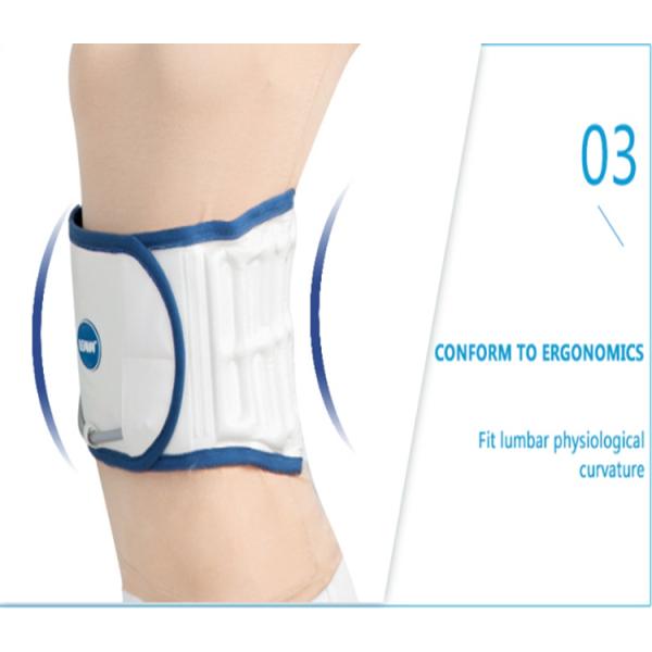 Orthopedic Adjustable Waist Support With Air Inflated , Lumbar Air Traction Device Waist Back Support
