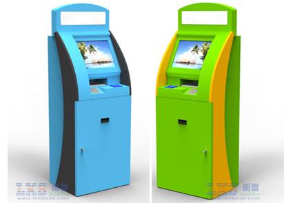 Buy For Cash Validator Self Service Kiosk With POS Terminal Payment Information kiosk at wholesale prices