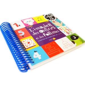 A5 Smooth Spiral Bound Book , Non Permeable Planner Spiral Notebook