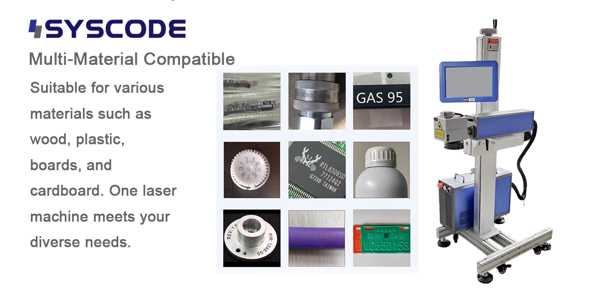 50W High-Precision Fiber Laser Marking Machine - Industrial Marking Solution for Metals & Hard Plastics with Permanent Engraving