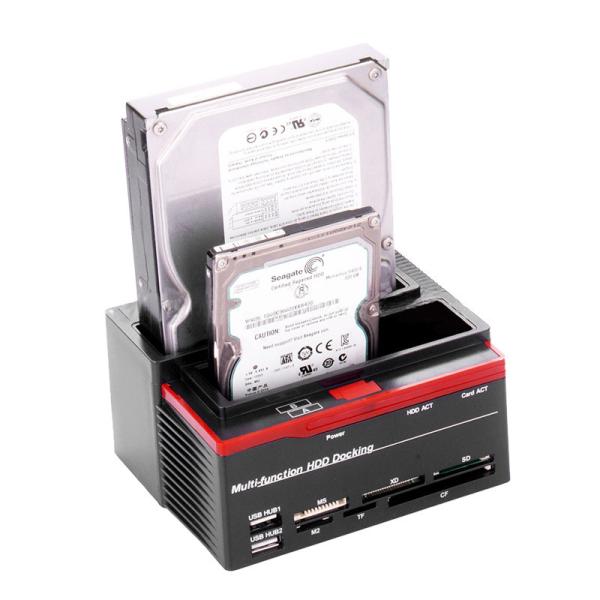 Buy NVMe M.2 Duplicator Dual-Bay Offline Clone USB C To NVME Docking Station For M2 SSD M Key Hard Drives at wholesale prices
