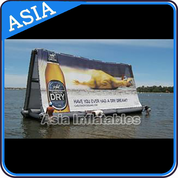 Inflatable Billboard For Publicity , Advertising Inflatables Screen Banner