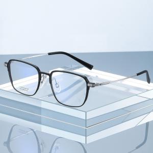 Quality Custom Titanium Alloy Glasses Adults , Optical Aluminum Frame Glasses for sale