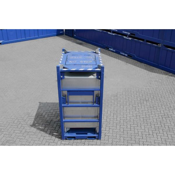Customized 550GAL DNV 2.7-1 Standard Offshore Steel IBC Tank Container with Lifting Frame Condition Certified by CSC and BV