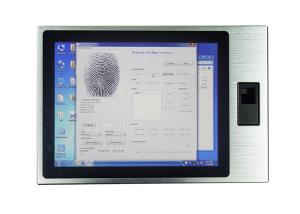 Quality Dustproof Embedded Touch Panel PC 64G Hard Disk 4G Module With Finger Print for sale