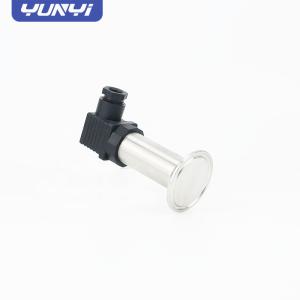 China Anti Blocking Flush Diaphragm Pressure Transmitter Sensor Silicon Flat Film Sanitary Pressure Transducer Sensor on sale