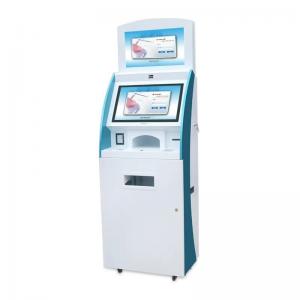 Quality Free Standing Touch Screen Payment Kiosk 22 Inch Capacitive Self Service Kiosk Machine for sale