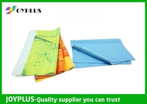 Quality Eco Friendly Microfiber glass cleaning Cloth , Colorful Microfiber Lens Cleaning Towel for sale