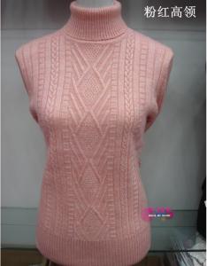 China Women's high collar wool sweater high quality pure color knitewear long-sleeve sweater on sale