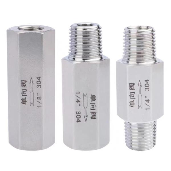 Buy Customization Hydraulic Oil Check Valve One-Way Flow Control Valve with Oed Support at wholesale prices