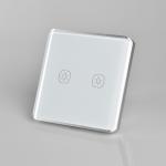 Curved Panel Tuya Smart Switch Wireless Light Switch With Google Assistant Built