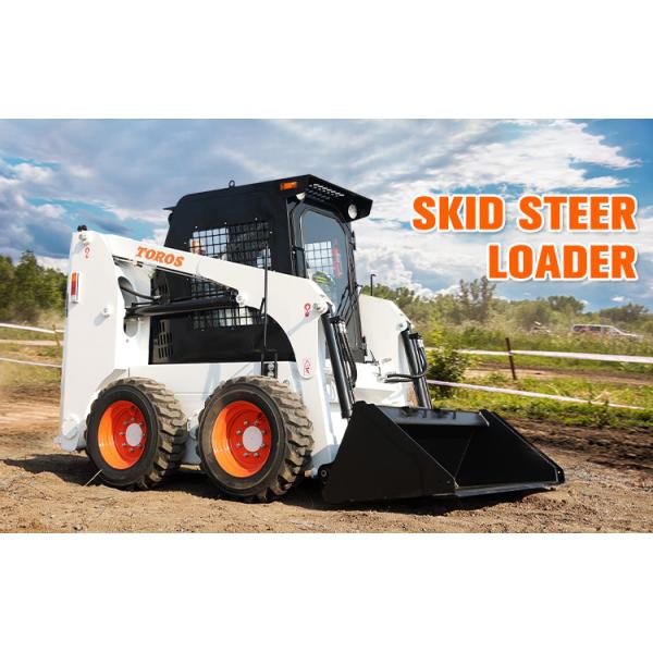 Customizable Hydraulic Motor Skid Steer Loader EURO 5 Certification