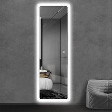 China LED Light Bathroom Sink Mirror Touch Sensor Switch Wall Mount Anti Fog on sale