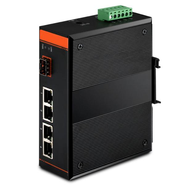 Buy Fast Ethernet Switch,Unmanaged,4x10/100Base-TX + 1x100Base-FX SFP at wholesale prices