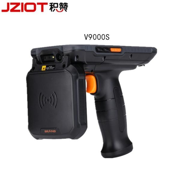 Buy Super Long Rang UHF RFID Handheld Reader & Writer With Free SDK Development Kit Demo Software ISO18000-6C RFID Card Reader at wholesale prices