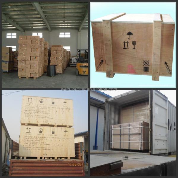 WEIRUIOU Carbon Steel 100kg Silo Top Filter 24m2 Filter Area