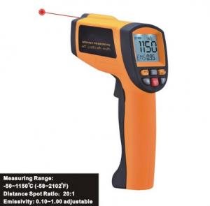 China Infrared temperature meter, digital temperature measuring instrument, Laser Infrared Thermometer on sale
