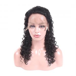 Quality Real Full Lace Human Hair Wigs With Baby Hair Deep Wave Trade Assurance for sale